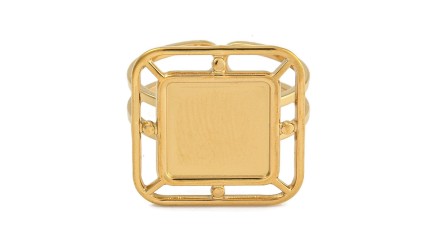 support bague acier