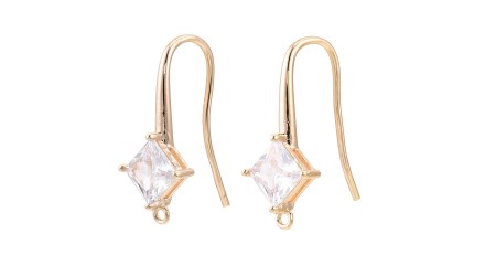 crochet d'oreille or
