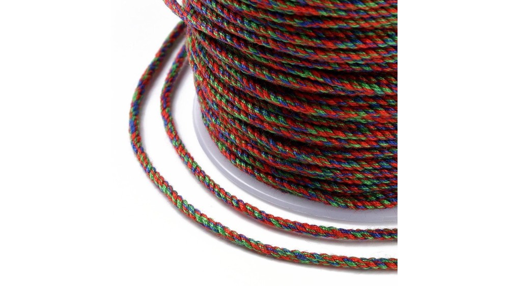 copy of Cordon en coton tressé 1.2mm
