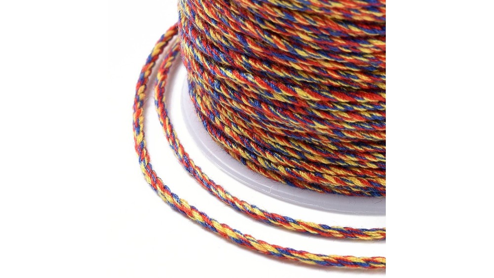 copy of Cordon en coton tressé 1.2mm
