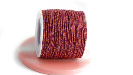 copy of Cordon en coton tressé 1.2mm