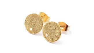 copy of Puces d'oreille en acétate violette x paire