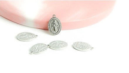 médaille vierge