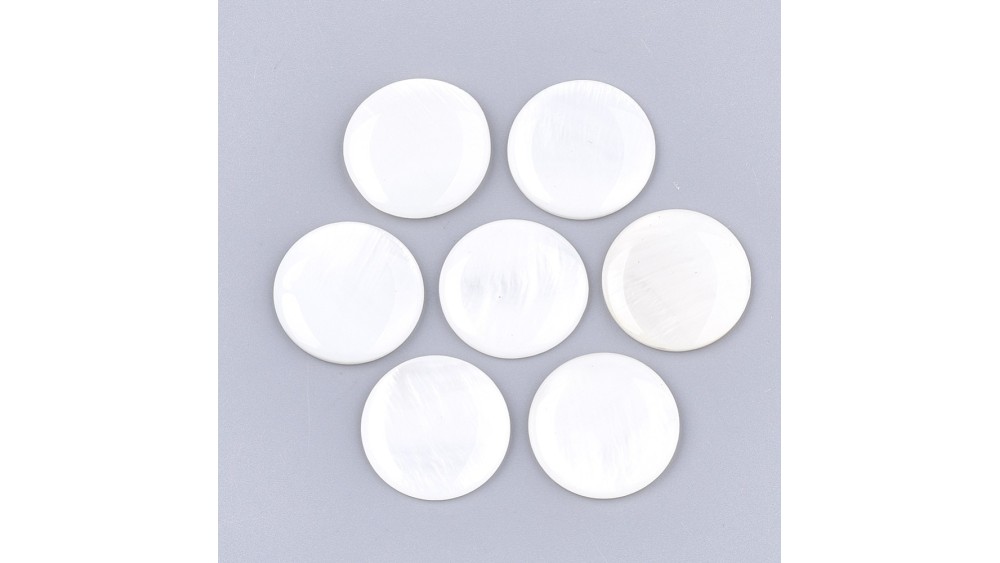 Cabochons 20mm nacre naturelle – Idées créatives pour bijoux uniques
