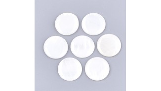 Cabochons 20mm nacre naturelle – Idées créatives pour bijoux uniques