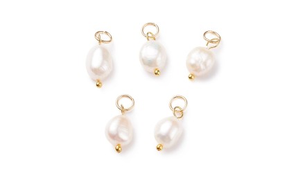 Pendentifs nacre ronds