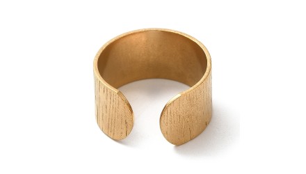 copy of Support bague serpent en acier inoxydable doré plaqué 18K