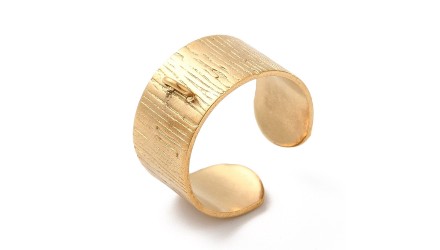 copy of Support bague serpent en acier inoxydable doré plaqué 18K