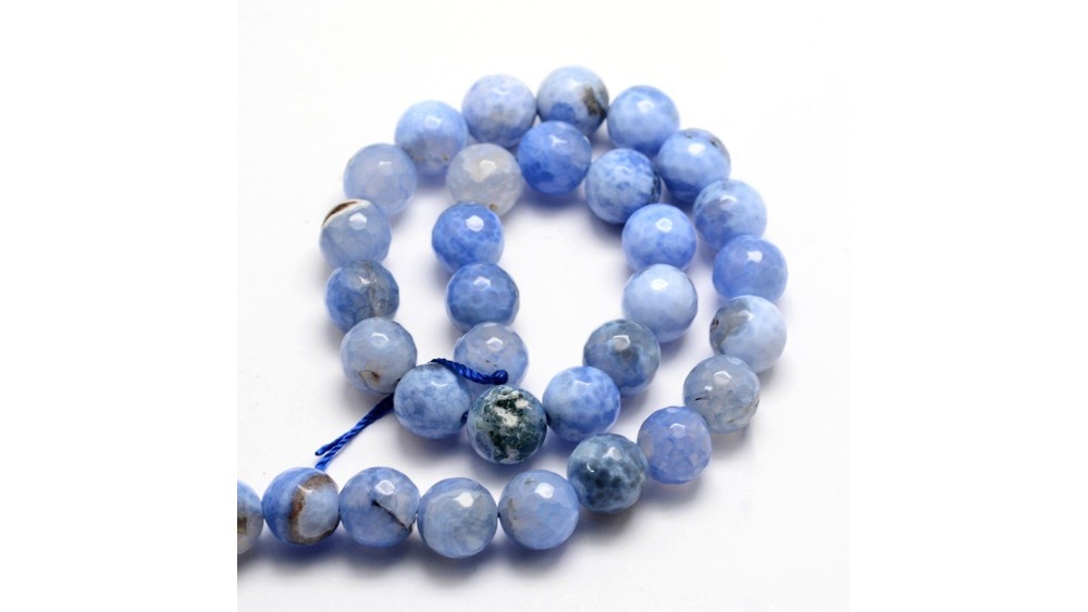 agate bleue 8mm