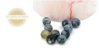 agate de feu noire