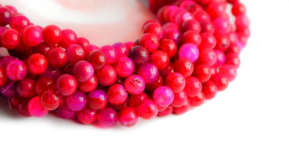 copy of Perles rondes lisses 8mm rhodonite naturelle