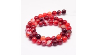 copy of Perles rondes lisses 8mm rhodonite naturelle