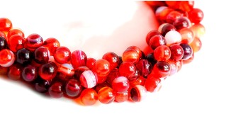 copy of Perles rondes lisses 8mm rhodonite naturelle