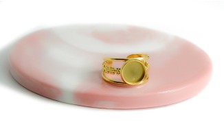 bague anneau or