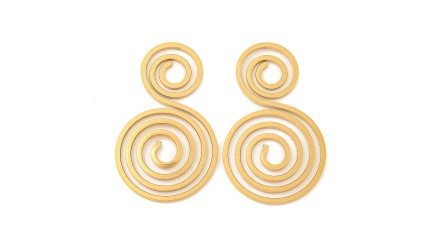 spirale acier or