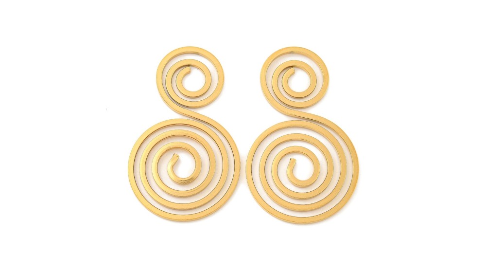 spirale acier or