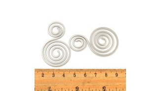 copy of pendentif médaillon support pour cabochon 4mm acier inoxudable plaqué or