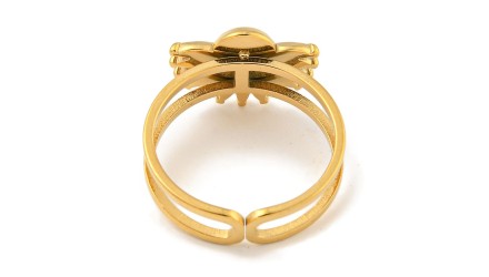 bague plateau acier
