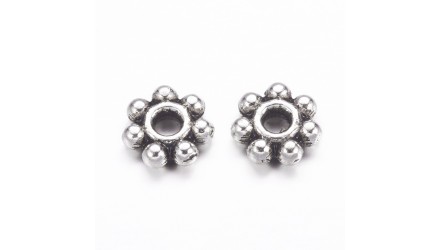 copy of Perles Bouddha 11mm en zamak argent