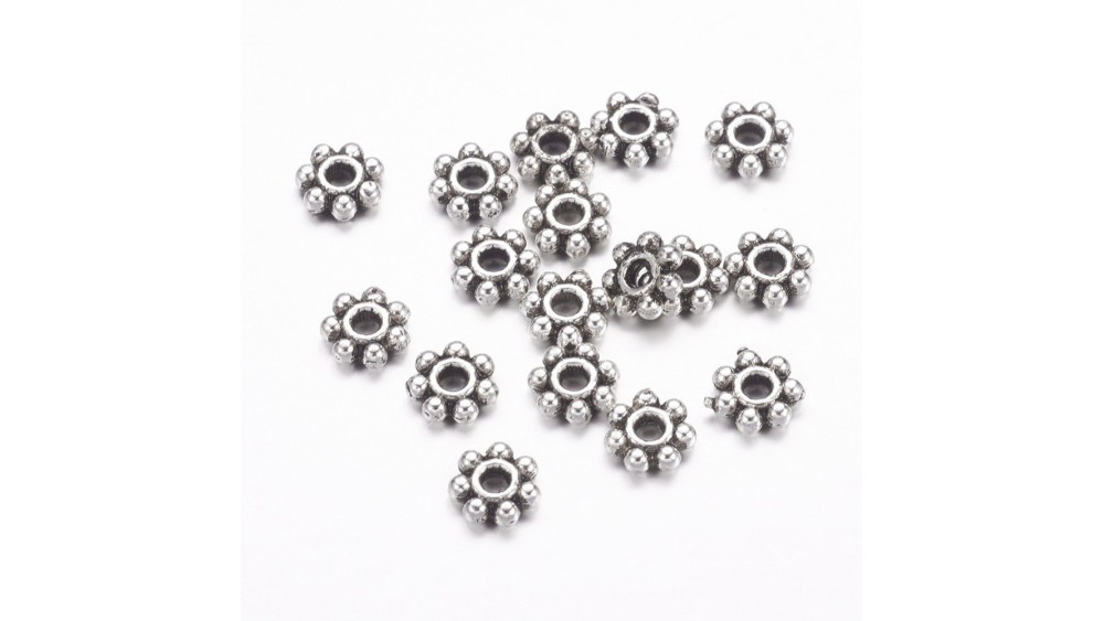 copy of Perles Bouddha 11mm en zamak argent