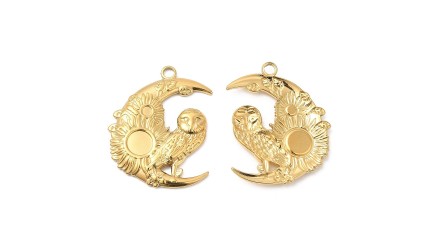 pendentif support cabochon