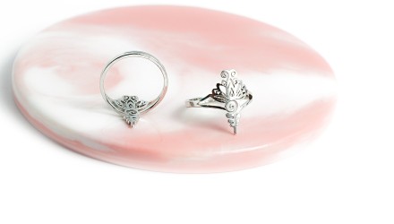 copy of Bague lotus en acier inoxydable couleur or