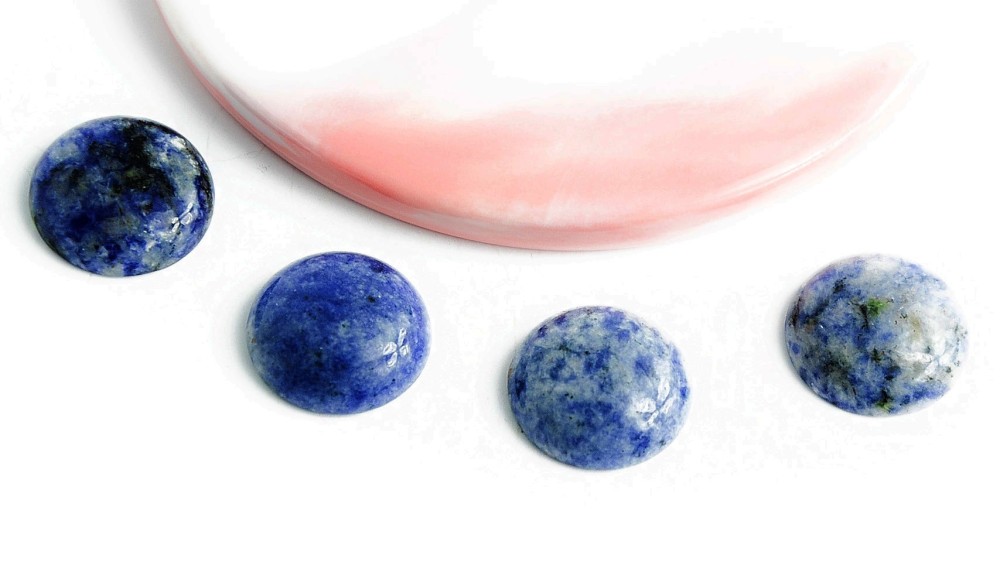 copy of Cabochon 12mm agate indienne naturelle