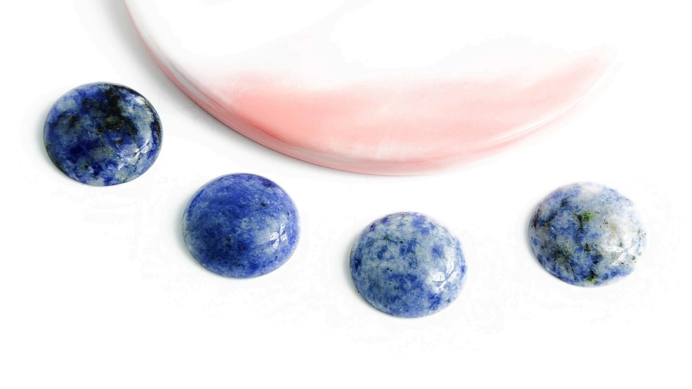 copy of Cabochon 12mm agate indienne naturelle