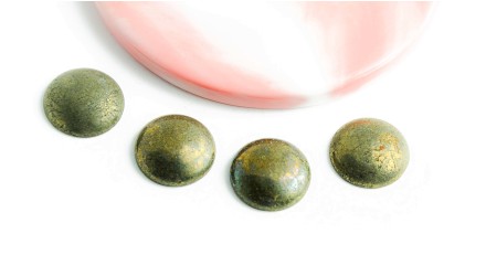 copy of Cabochon 12mm agate indienne naturelle