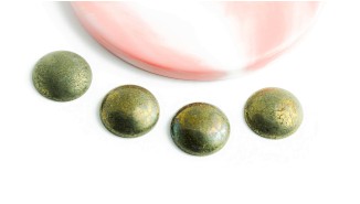 cabochon pyrite