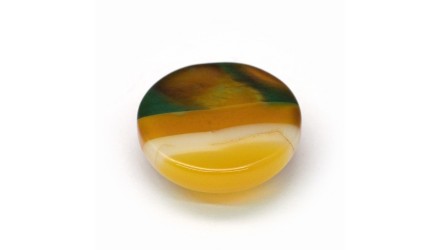 copy of Cabochon 12mm agate indienne naturelle
