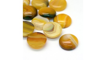 copy of Cabochon 12mm agate indienne naturelle