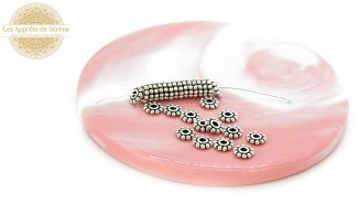 copy of Perles Bouddha 11mm en zamak argent