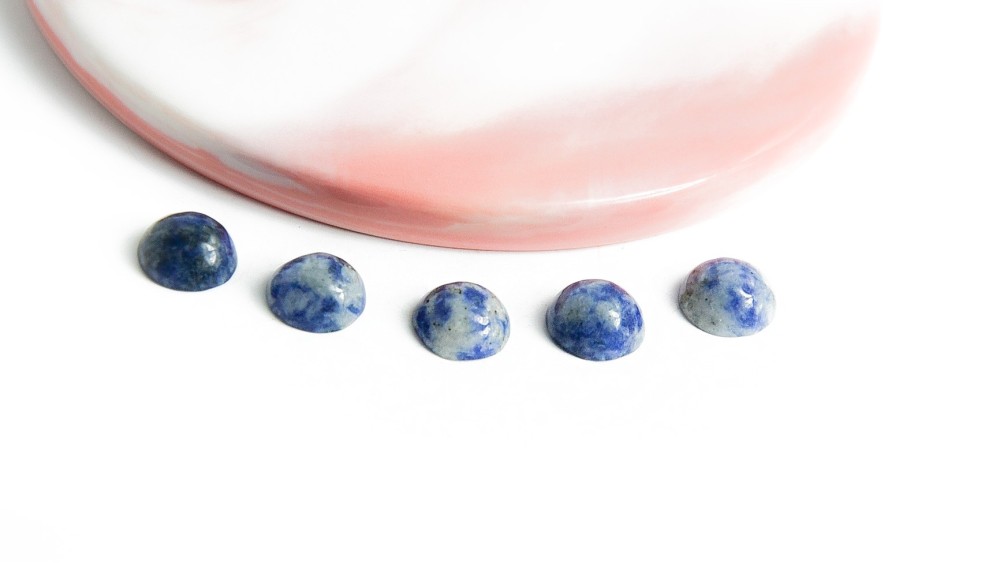 copy of Cabochon 12mm agate indienne naturelle