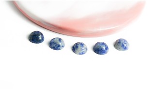 copy of Cabochon 12mm agate indienne naturelle