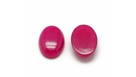 cabochon jade camelia