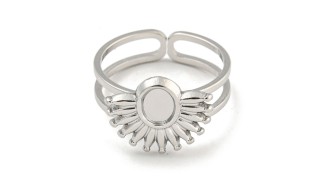 copy of Support bague serpent en acier inoxydable doré plaqué 18K