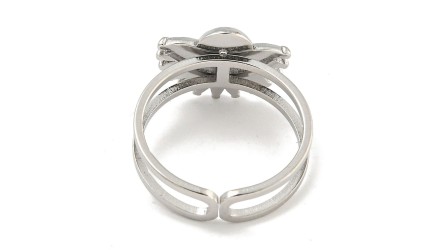 copy of Support bague serpent en acier inoxydable doré plaqué 18K