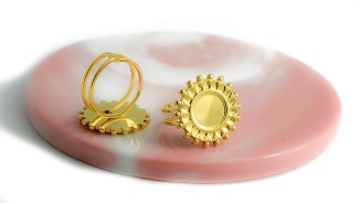 bague ronde 10mm acier