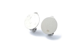 clips à coller argent