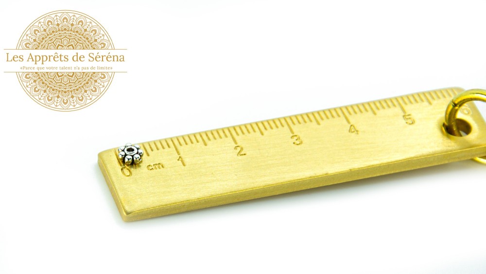 copy of Perles Bouddha 11mm en zamak argent