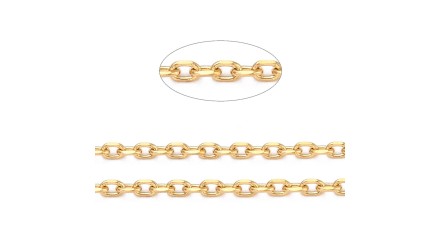 chaîne maille forçat or