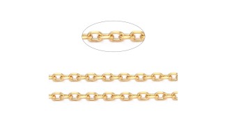 chaîne maille forçat or