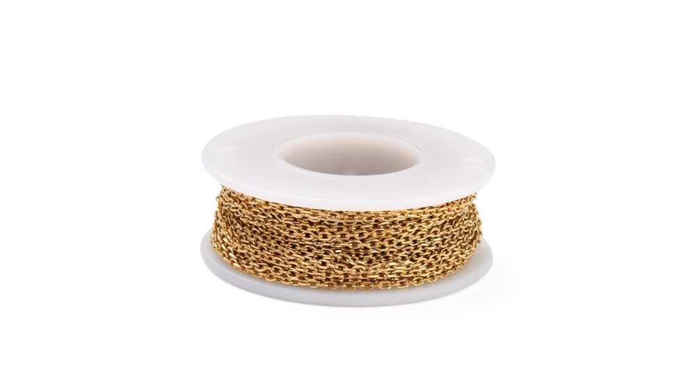 chaîne maille forçat 18k