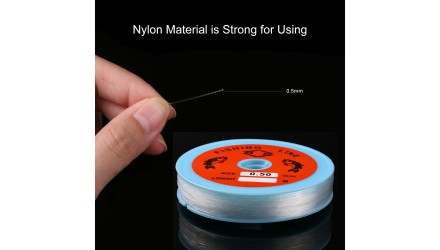 fil nylon 0.4mm