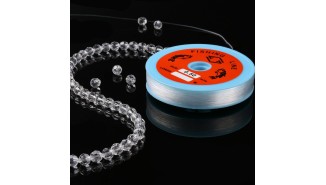 copy of Fil cristal Coréen élastique 0.5mm noir X 45 mètres
