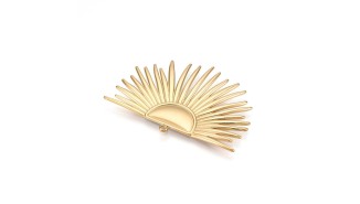 pendentif soleil 18k