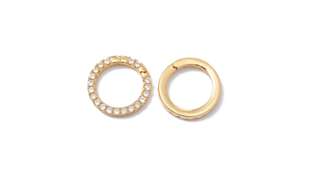 fermoir mousqueton rond