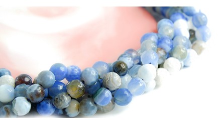 perle agate 8mm