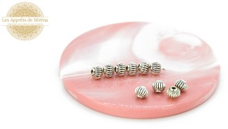 perles argent 8mm